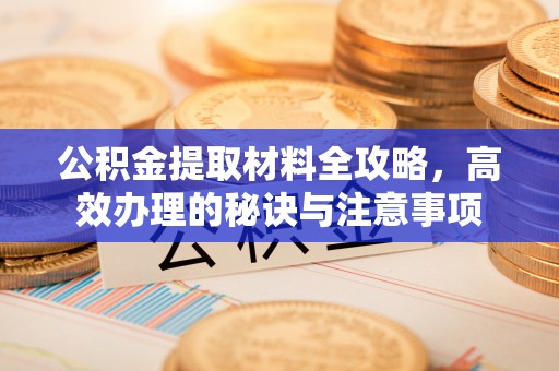 高阳公积金提取材料全攻略，高效办理的秘诀与注意事项