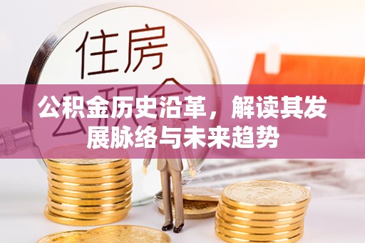 高阳公积金历史沿革，解读其发展脉络与未来趋势