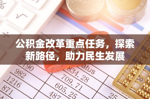 高阳公积金改革重点任务，探索新路径，助力民生发展
