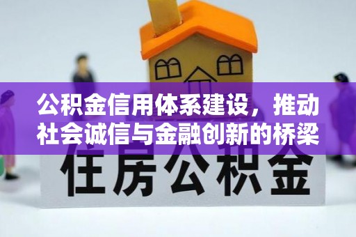 高阳公积金信用体系建设，推动社会诚信与金融创新的桥梁