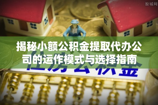 高阳揭秘小额公积金提取代办公司的运作模式与选择指南