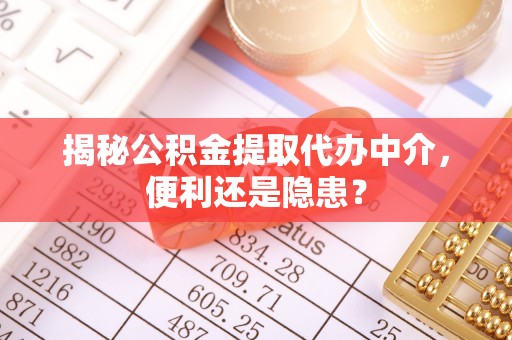 高阳揭秘公积金提取代办中介，便利还是隐患？