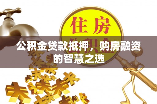 高阳公积金贷款抵押，购房融资的智慧之选