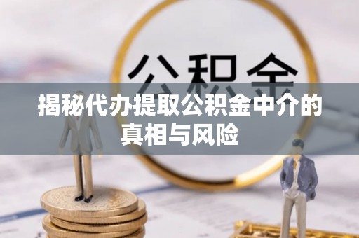 高阳揭秘代办提取公积金中介的真相与风险