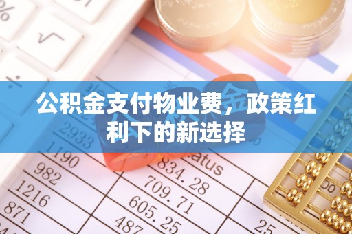 高阳公积金支付物业费，政策红利下的新选择