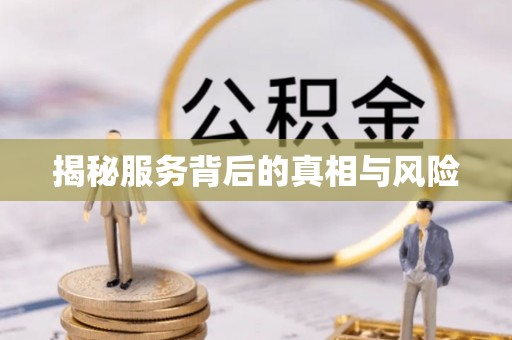 高阳揭秘服务背后的真相与风险