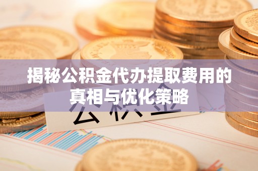 高阳揭秘公积金代办提取费用的真相与优化策略