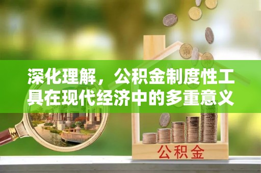高阳深化理解，公积金制度性工具在现代经济中的多重意义