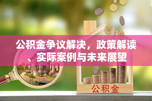 高阳公积金争议解决，政策解读、实际案例与未来展望