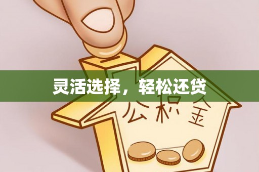 高阳灵活选择，轻松还贷
