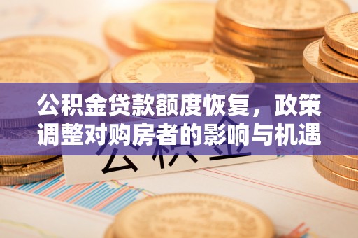 高阳公积金贷款额度恢复，政策调整对购房者的影响与机遇