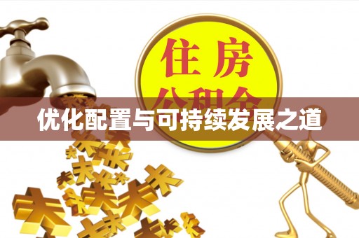 高阳优化配置与可持续发展之道