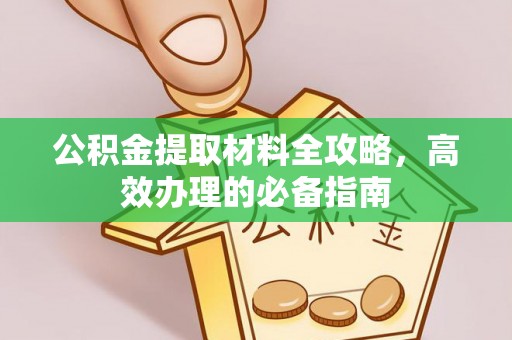 高阳公积金提取材料全攻略，高效办理的必备指南