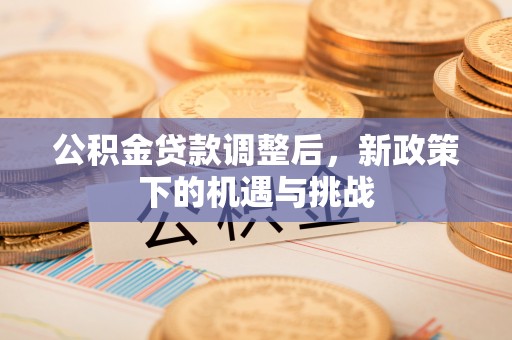 高阳公积金贷款调整后，新政策下的机遇与挑战