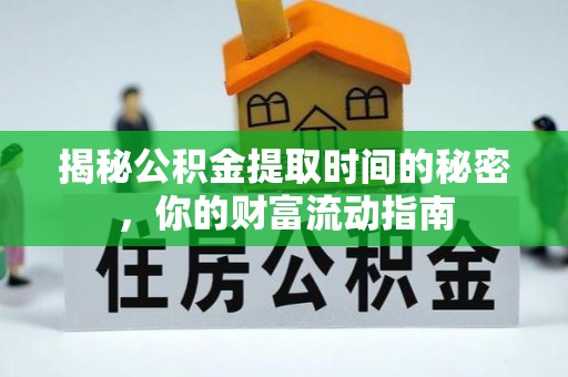 高阳揭秘公积金提取时间的秘密，你的财富流动指南