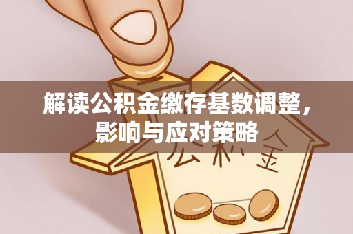 高阳解读公积金缴存基数调整，影响与应对策略