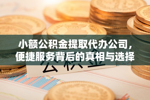 高阳小额公积金提取代办公司，便捷服务背后的真相与选择