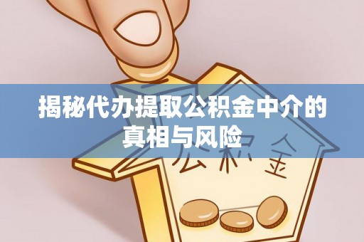 高阳揭秘代办提取公积金中介的真相与风险