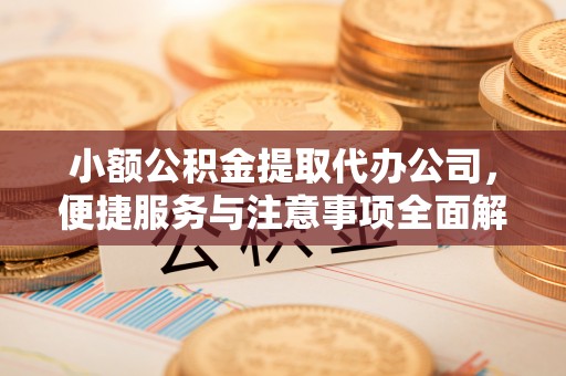 高阳小额公积金提取代办公司，便捷服务与注意事项全面解析