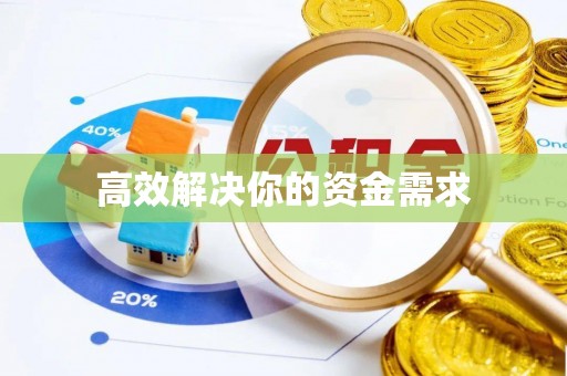 高阳高效解决你的资金需求